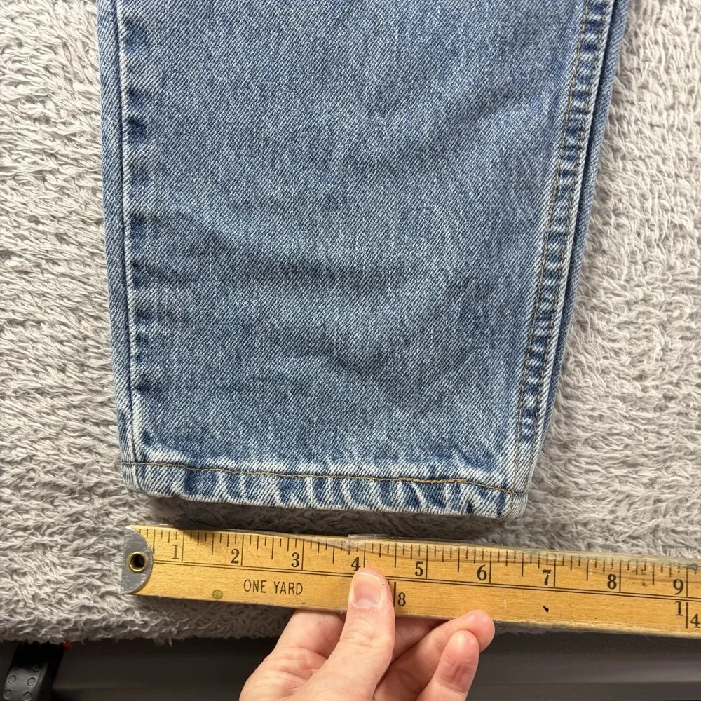 VINTAGE Levi 550 Jeans Misses 16 M Relaxed Fit Tapered Leg Medium Wash